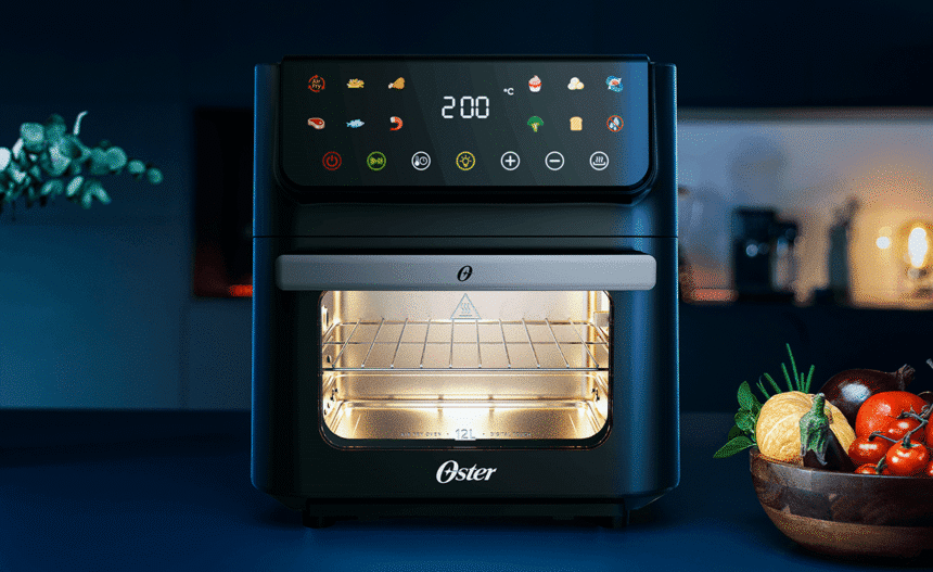 Por que a fritadeira Oster 12L Color Touch é uma das melhores air fryers 3 em 1